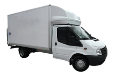 Van Hire Paignton - Ford Luton Box Tail Lift - Van hire Paignton